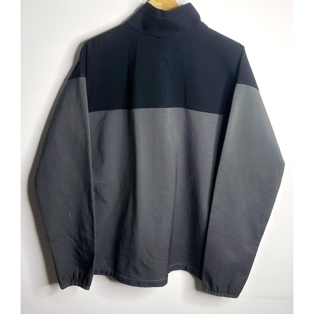 COLUMBIA SPORTSWEAR COMPANY MENS BLACK AND GRAY FULL ZIP JACKET