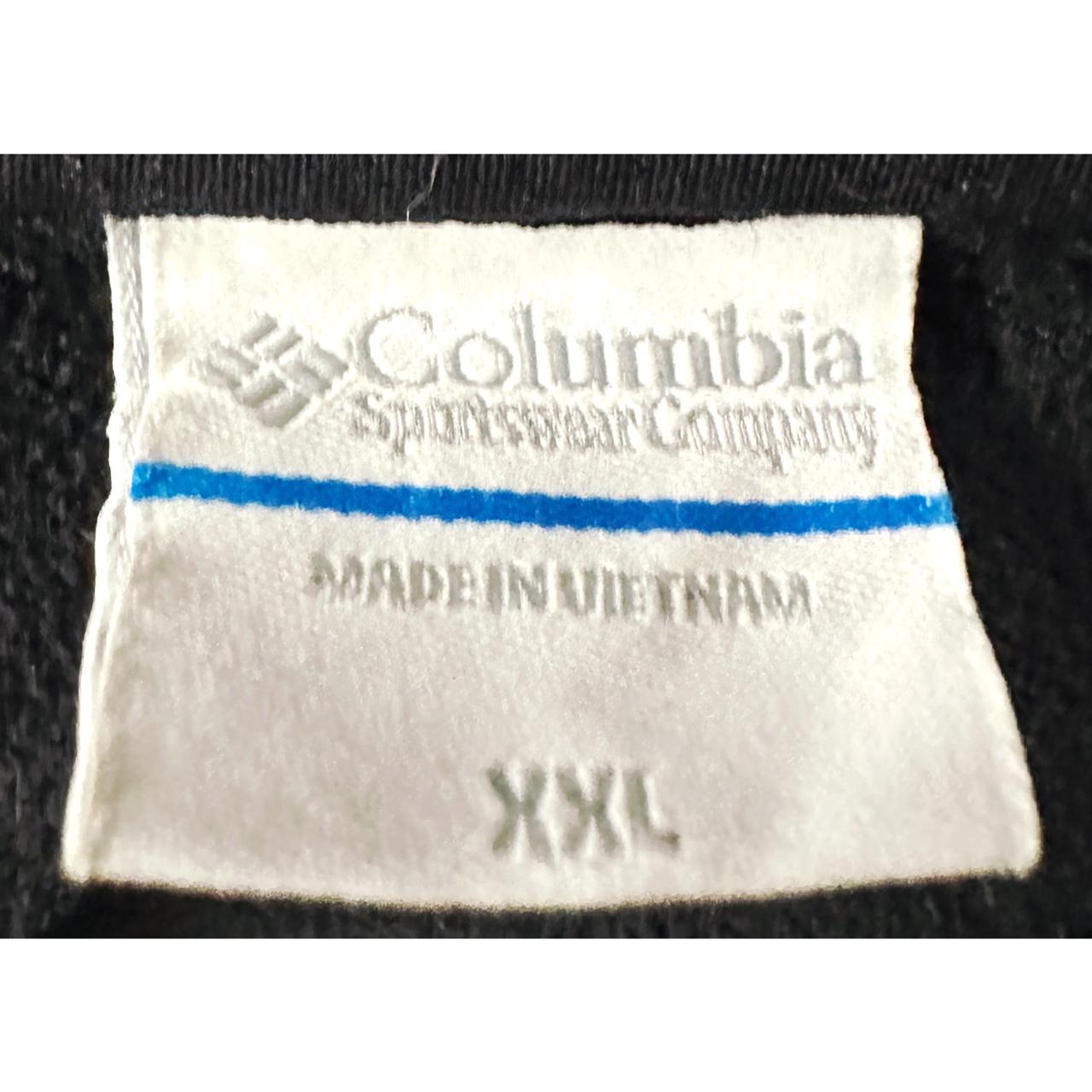 COLUMBIA SPORTSWEAR COMPANY MENS BLACK AND GRAY FULL ZIP JACKET