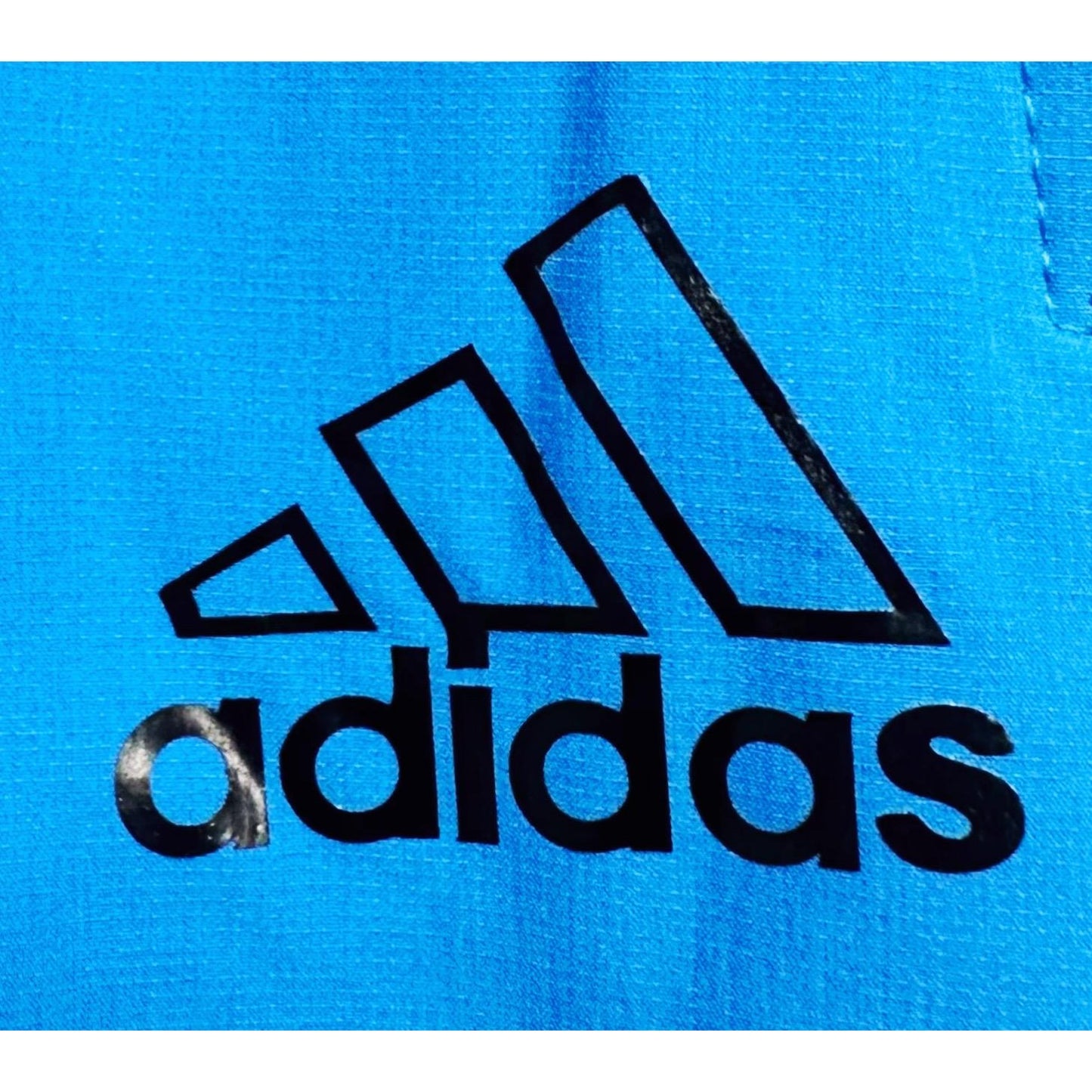 ADIDAS MEN'S BLUE TRACK PANTS WITH SIDE BUTTONS | CLASSIC THREE STRIPES CASUAL SPORTSWEAR TROUSERS