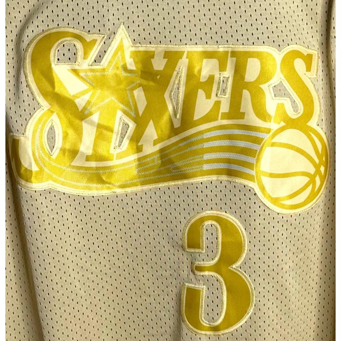 MITCHELL & NESS NBA HARDWOOD CLASSICS ALLEN IVERSON #3 PHILADELPHIA SIXERS 2000-01 JERSEY XXL