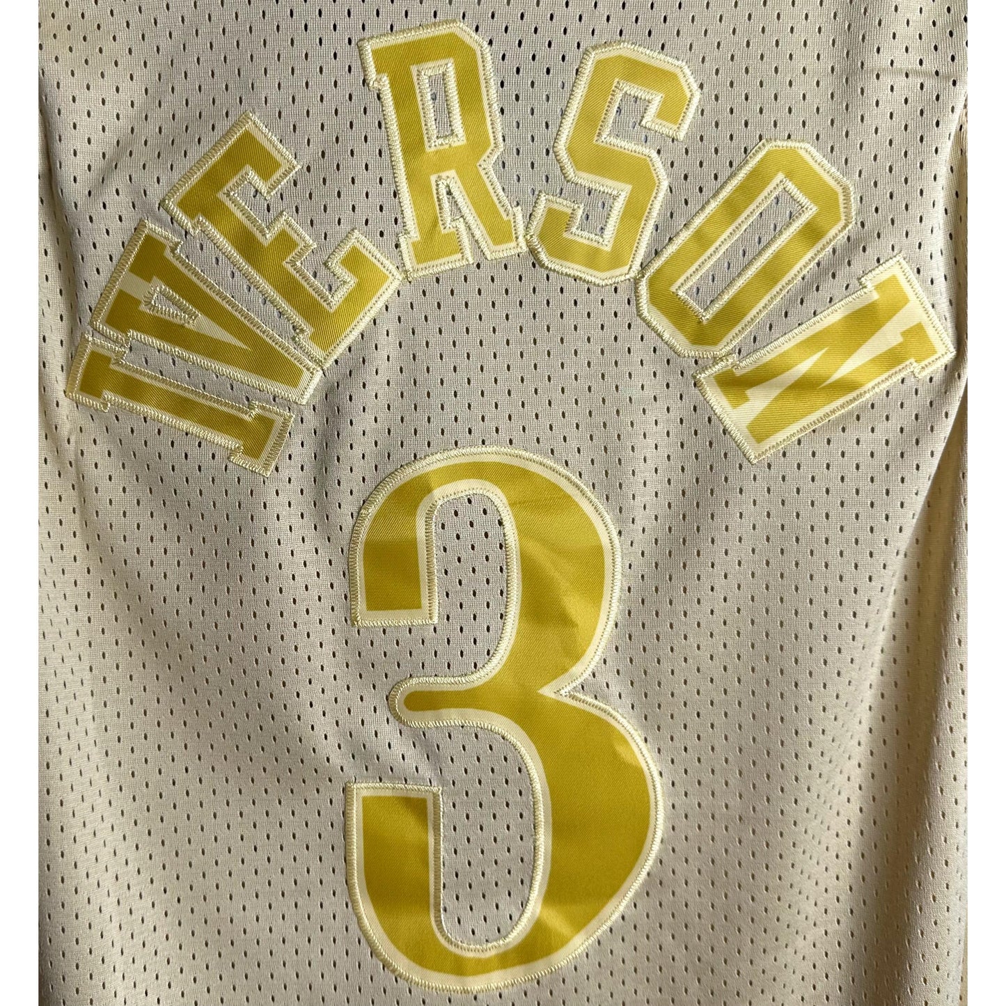 MITCHELL & NESS NBA HARDWOOD CLASSICS ALLEN IVERSON #3 PHILADELPHIA SIXERS 2000-01 JERSEY XXL