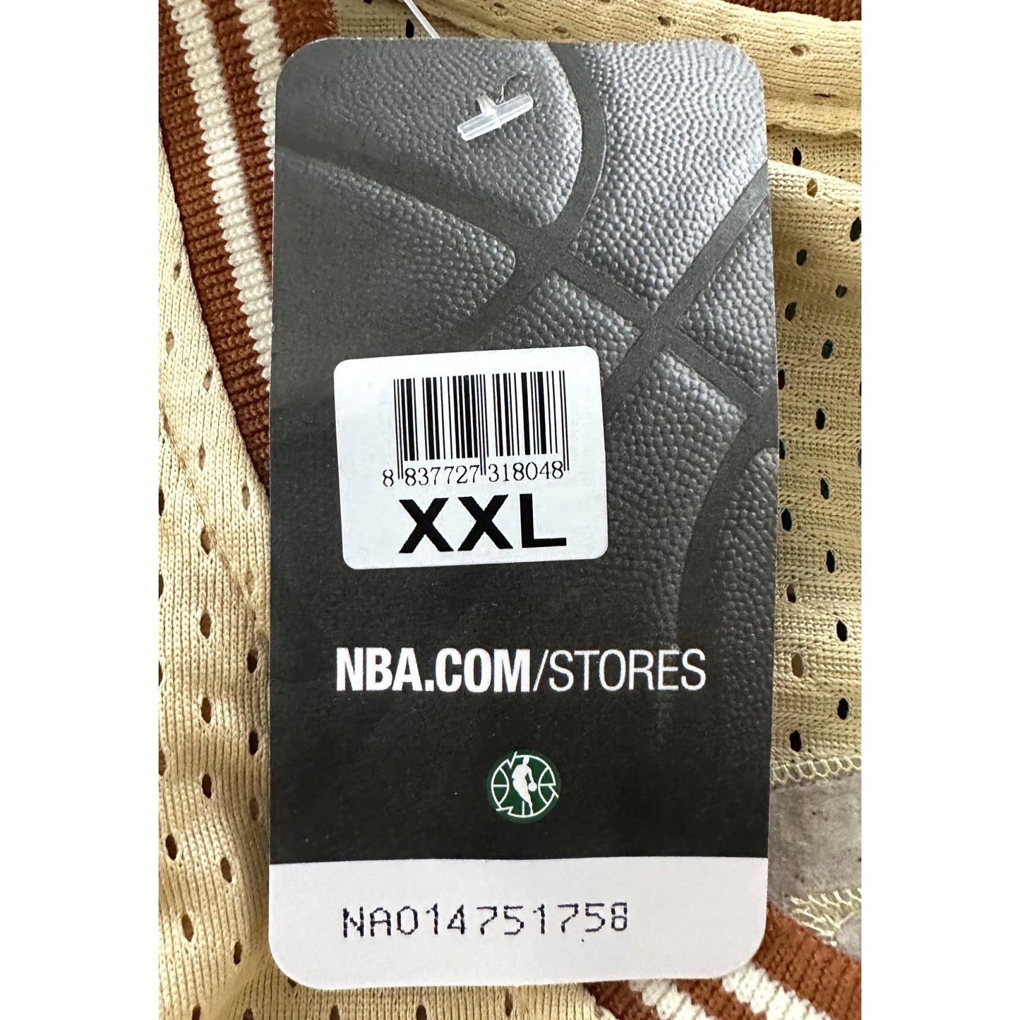 MITCHELL & NESS NBA HARDWOOD CLASSICS ALLEN IVERSON #3 PHILADELPHIA SIXERS 2000-01 JERSEY XXL