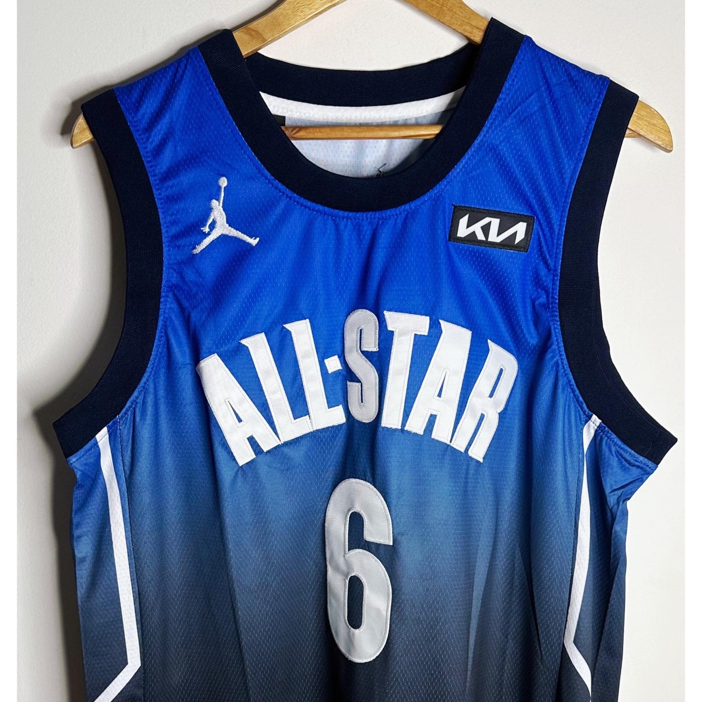 JORDAN KIA ALL STAR NO 6 PREMIUM BASKETBALL JERSEY