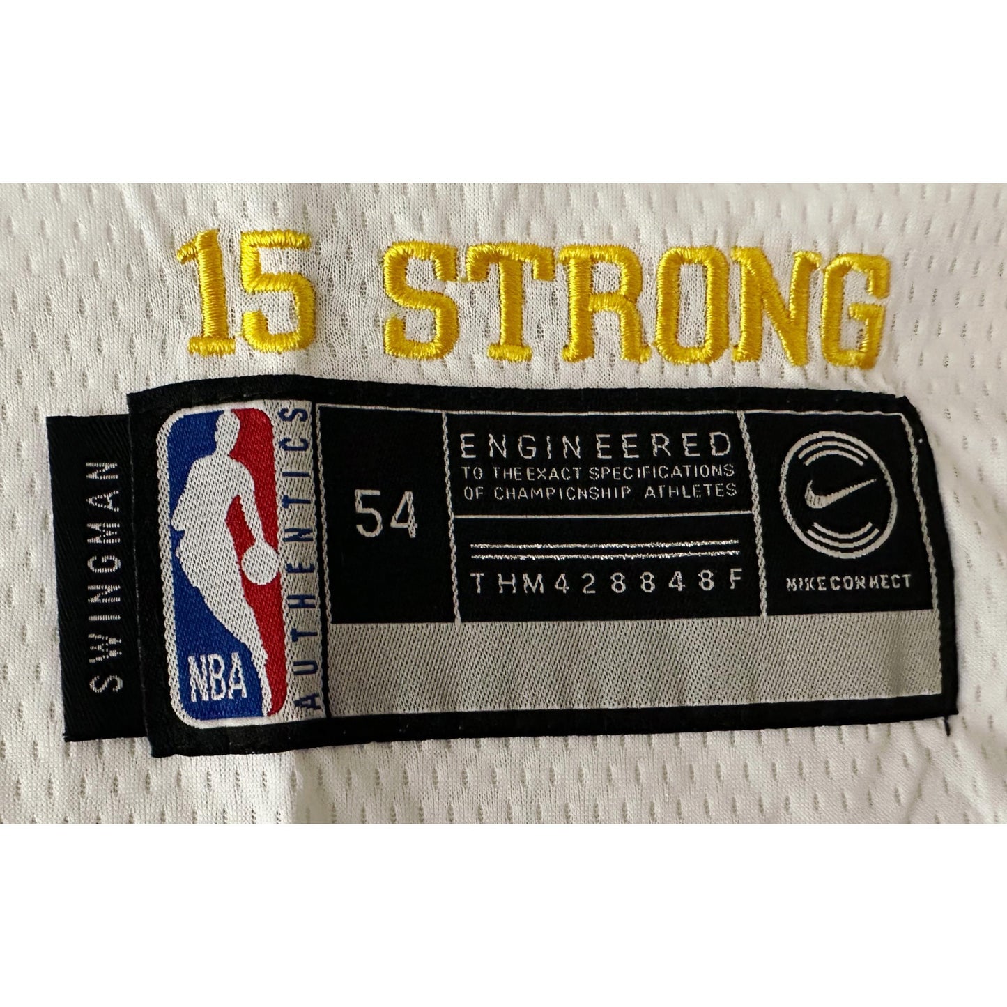 NIKE LOS ANGELES LAKERS JAMES NO 23 CREEM AND BLUE PREMIUM BASKETBALL JERSEY