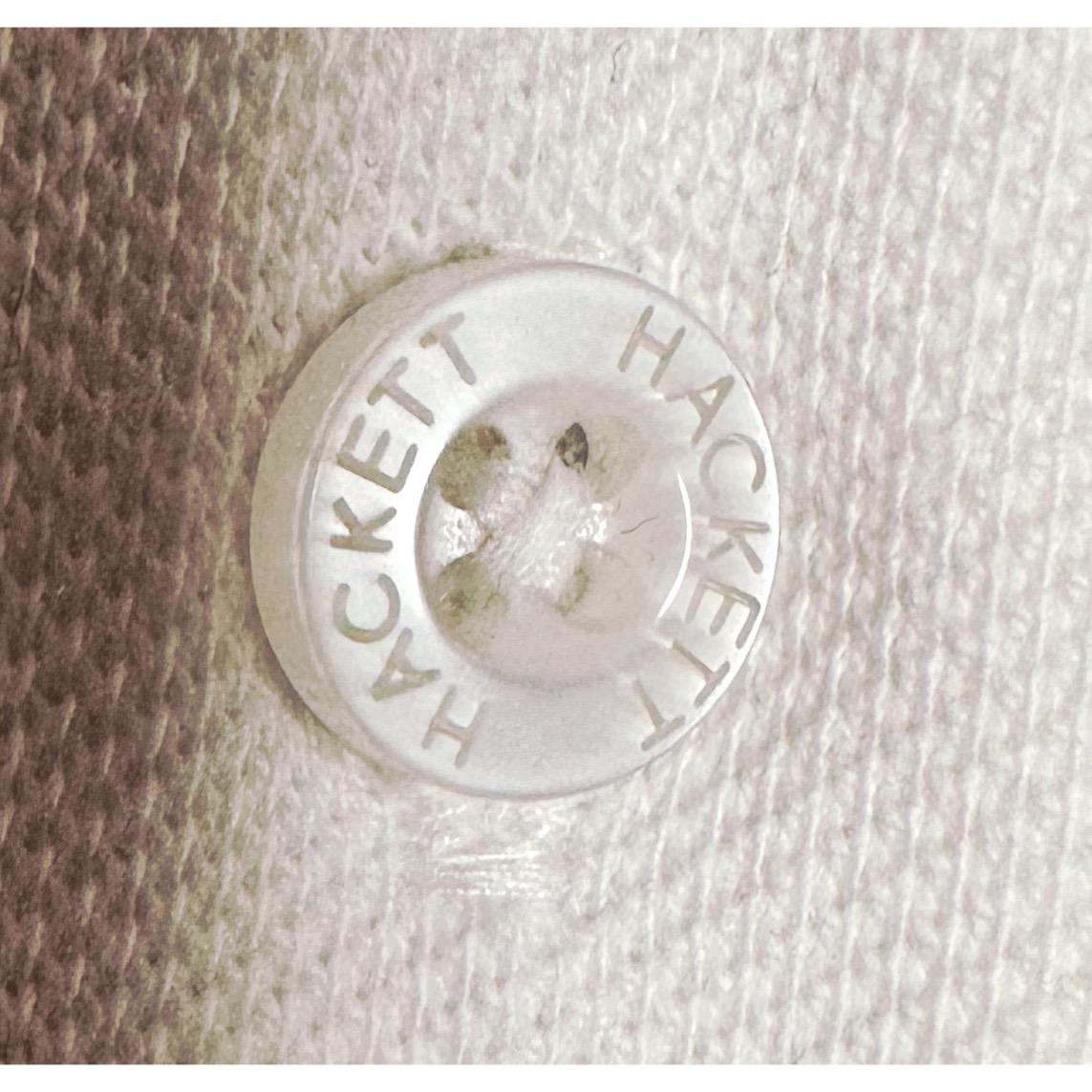 Luxury Hackett Polo Shirt – Timeless White with Black Detailing