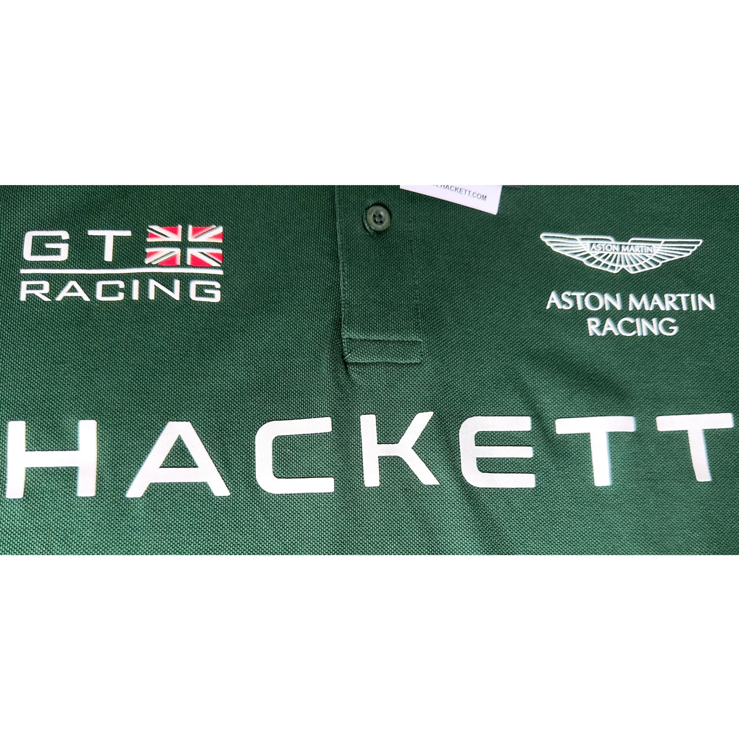 Hackett London x Aston Martin Polo – Iconic Racing Heritage in Green