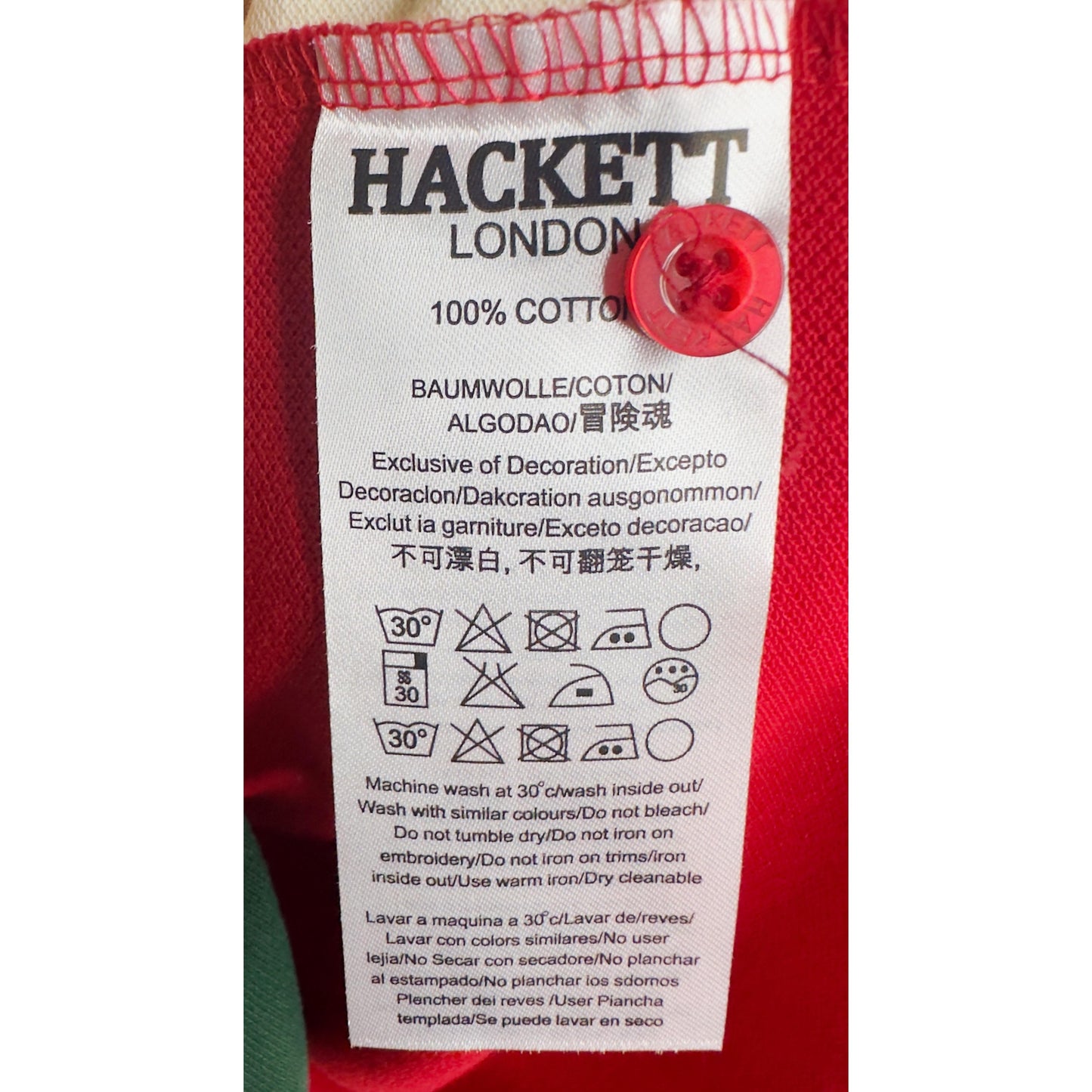 Luxury Hackett Polo Shirt – Bold Colorblock Edition