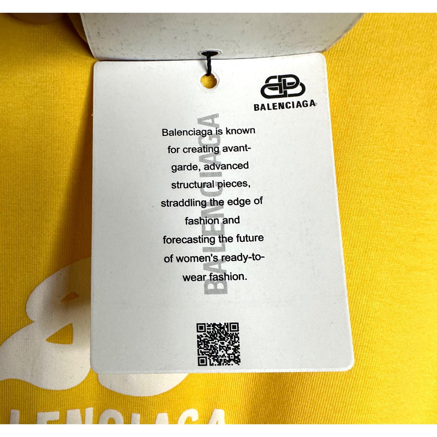 BALENCIAGA MEN’S PREMIUM COTTON T-SHIRT – YELLOW MULTICOLOR PRINT | OVERSIZED STREETWEAR STYLE | CASUAL & LUXURY FASHION TEE