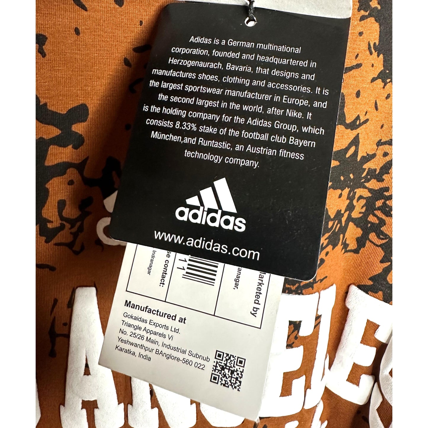 Adidas Premium Streetwear Tee – Los Angeles California Edition