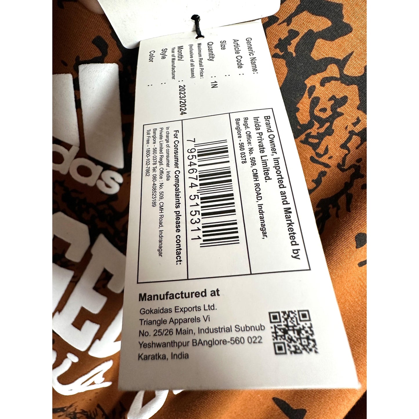 Adidas Premium Streetwear Tee – Los Angeles California Edition