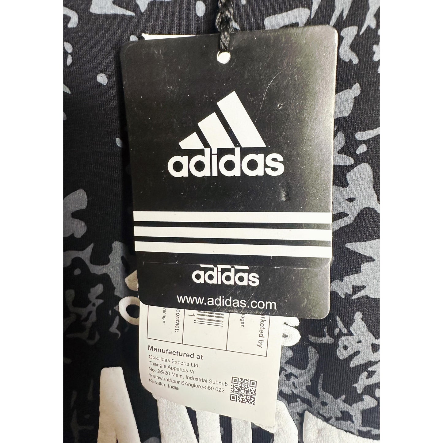 Adidas Designer Black Tee – Sporty Los Angeles Championship Edition
