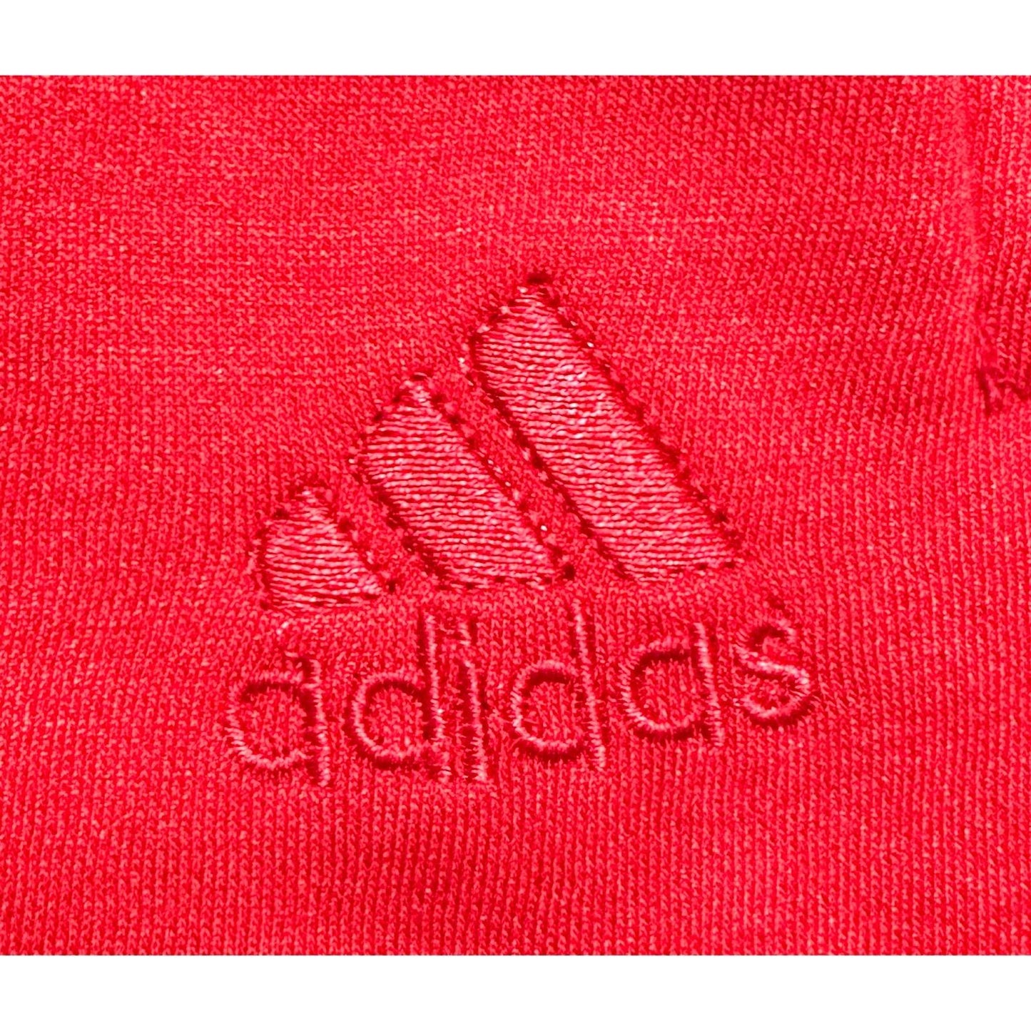 ADIDAS MEN’S PREMIUM COTTON(THREE THREADS FLES) TRACK PANTS – RED WITH BLACK STRIPES | ATHLEISURE JOGGERS | COMFORT FIT SPORTSWEAR