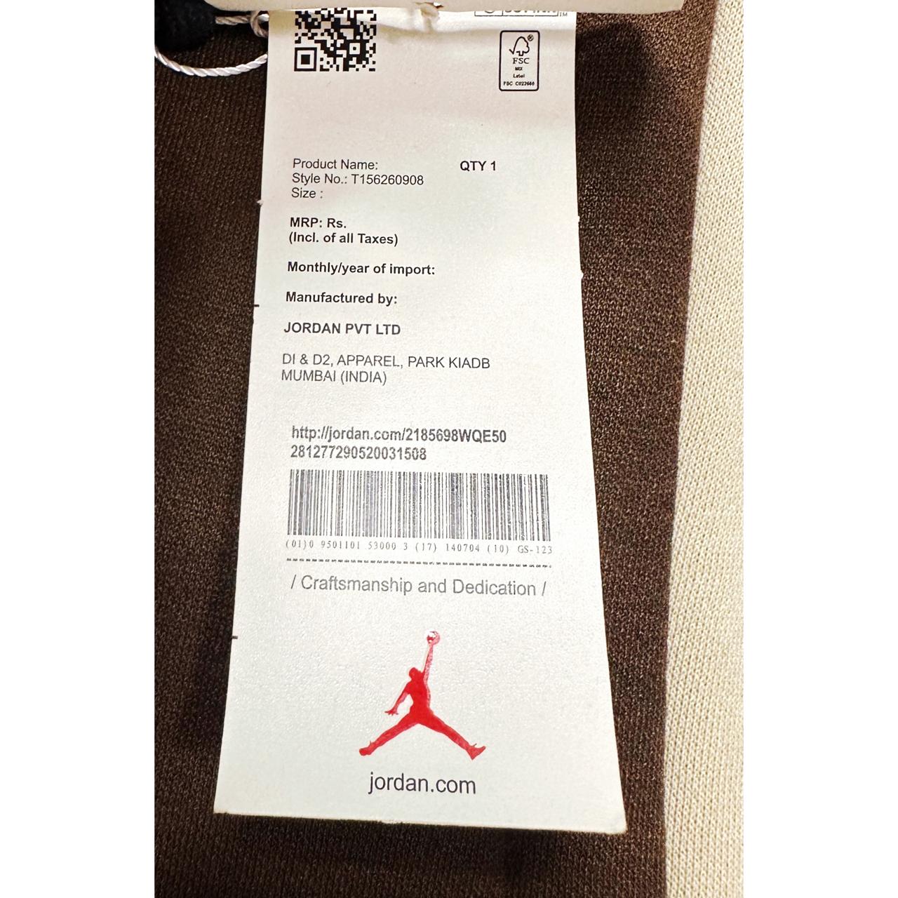 Jordan Heavy GSM Track Pants – Beige Elite Edition | Stylish & Durable Premium Wear