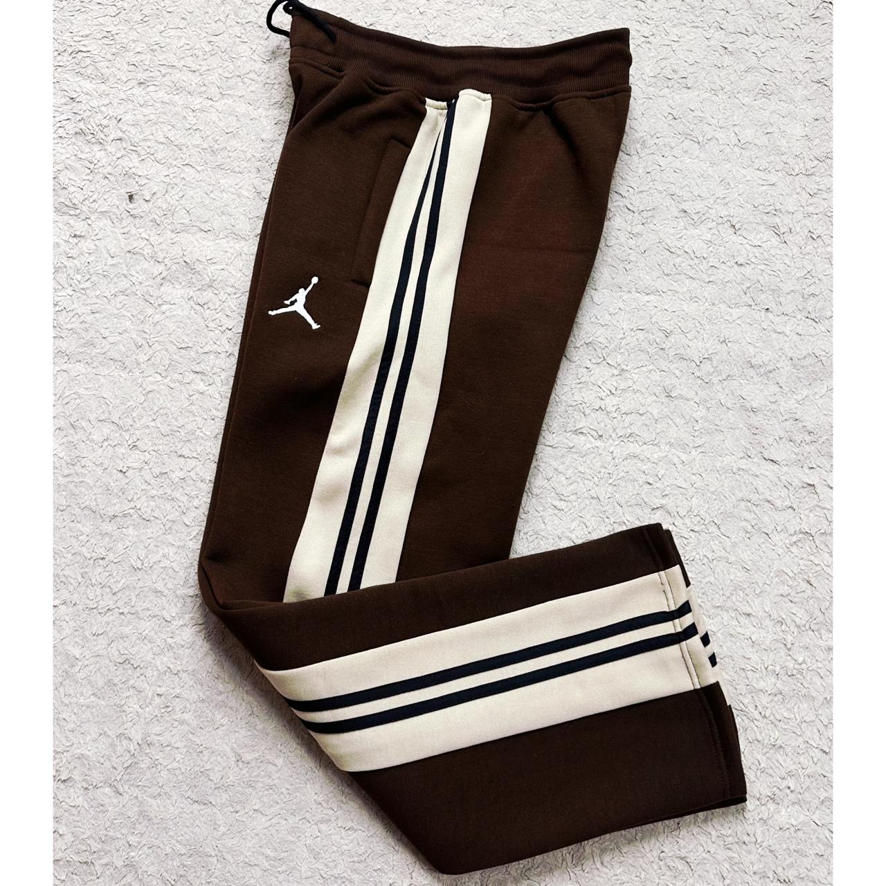 Jordan Heavy GSM Track Pants – Brown Heritage Edition | Premium Streetwear Comfort