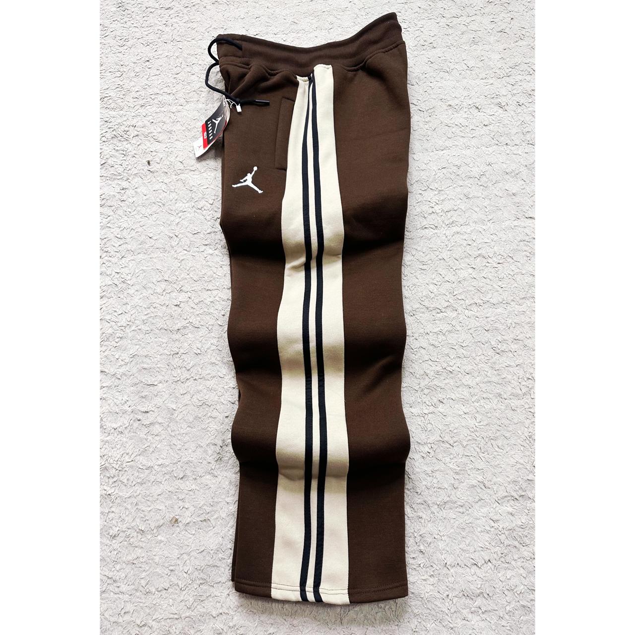 Jordan Heavy GSM Track Pants – Brown Heritage Edition | Premium Streetwear Comfort
