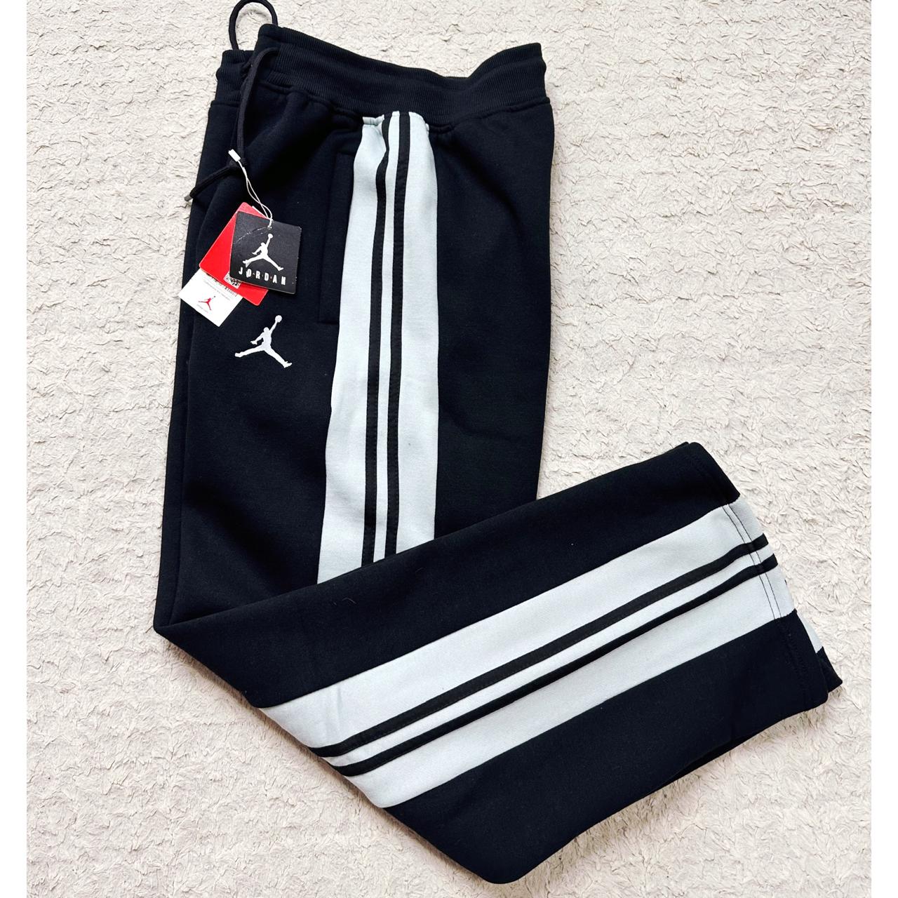 Jordan Heavy GSM Track Pants – Black Luxury Streetwear | Premium Comfort Fit