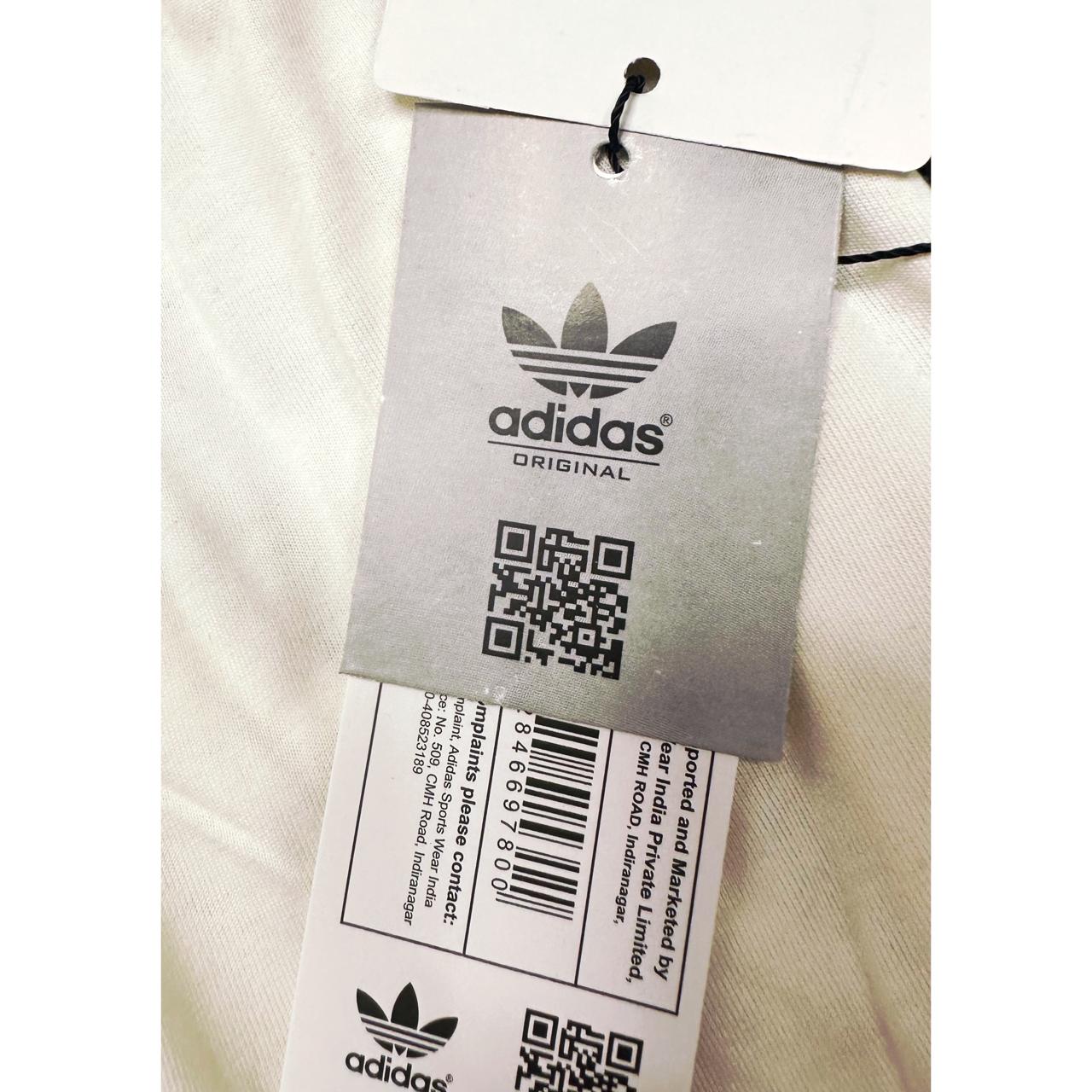 Classic Adidas 3-Stripes Cotton White Track Pants – Everyday Comfort