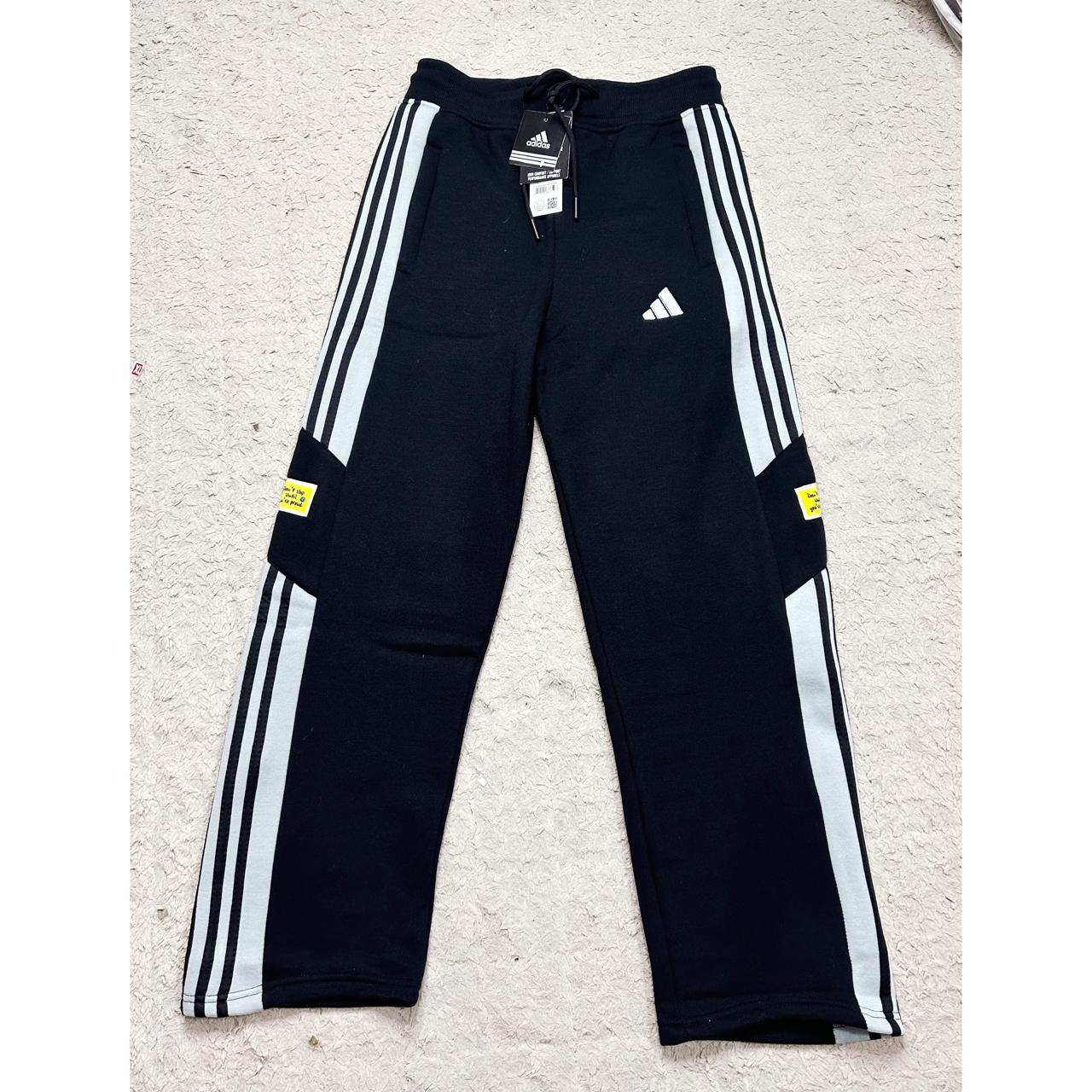 Adidas Heavy GSM Track Pants – Elite Quality |  Black | Iconic 3-Stripes
