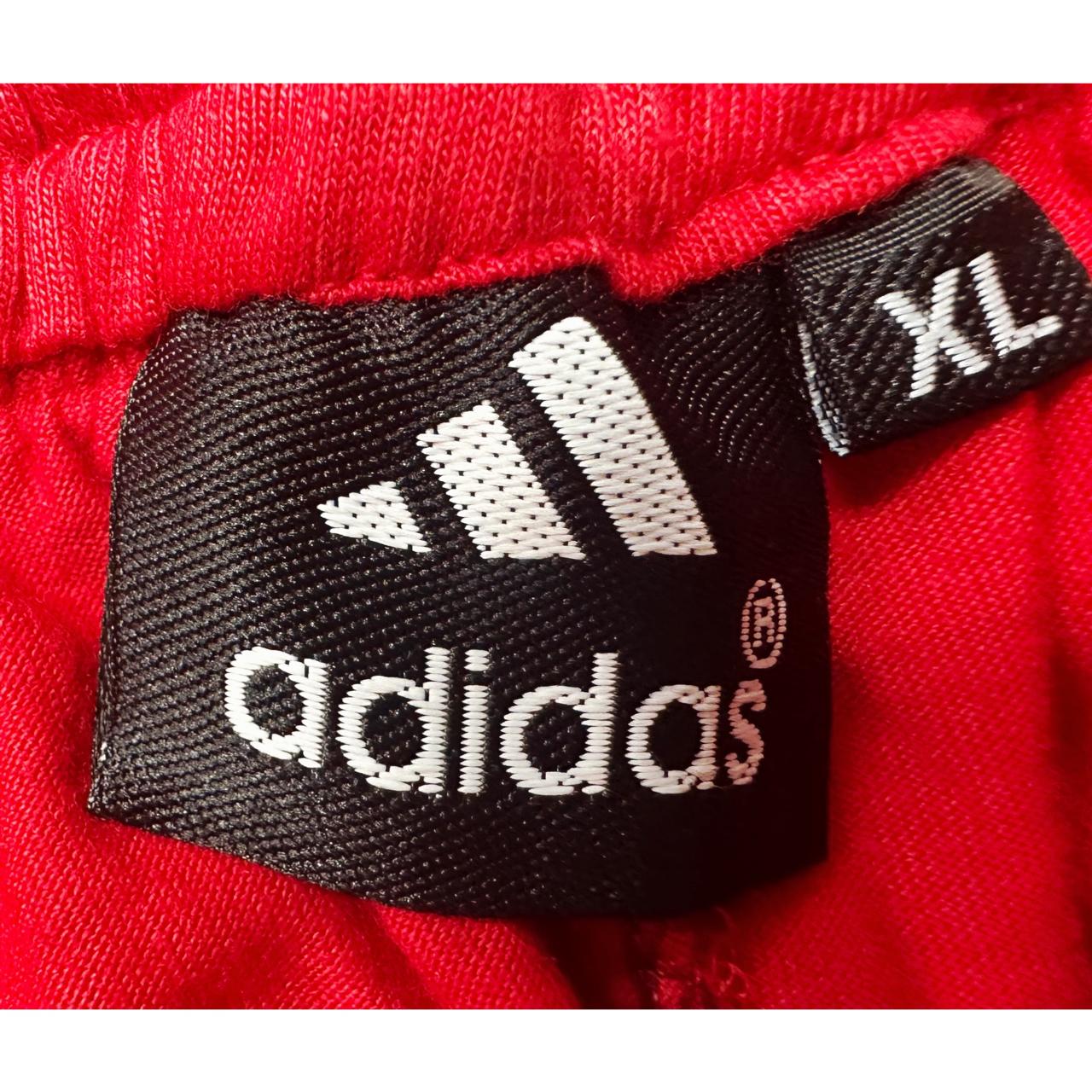 Adidas Originals Cotton Red Track Pants – 3 Stripes Classic | Trendy, Durable & Breathable Fit