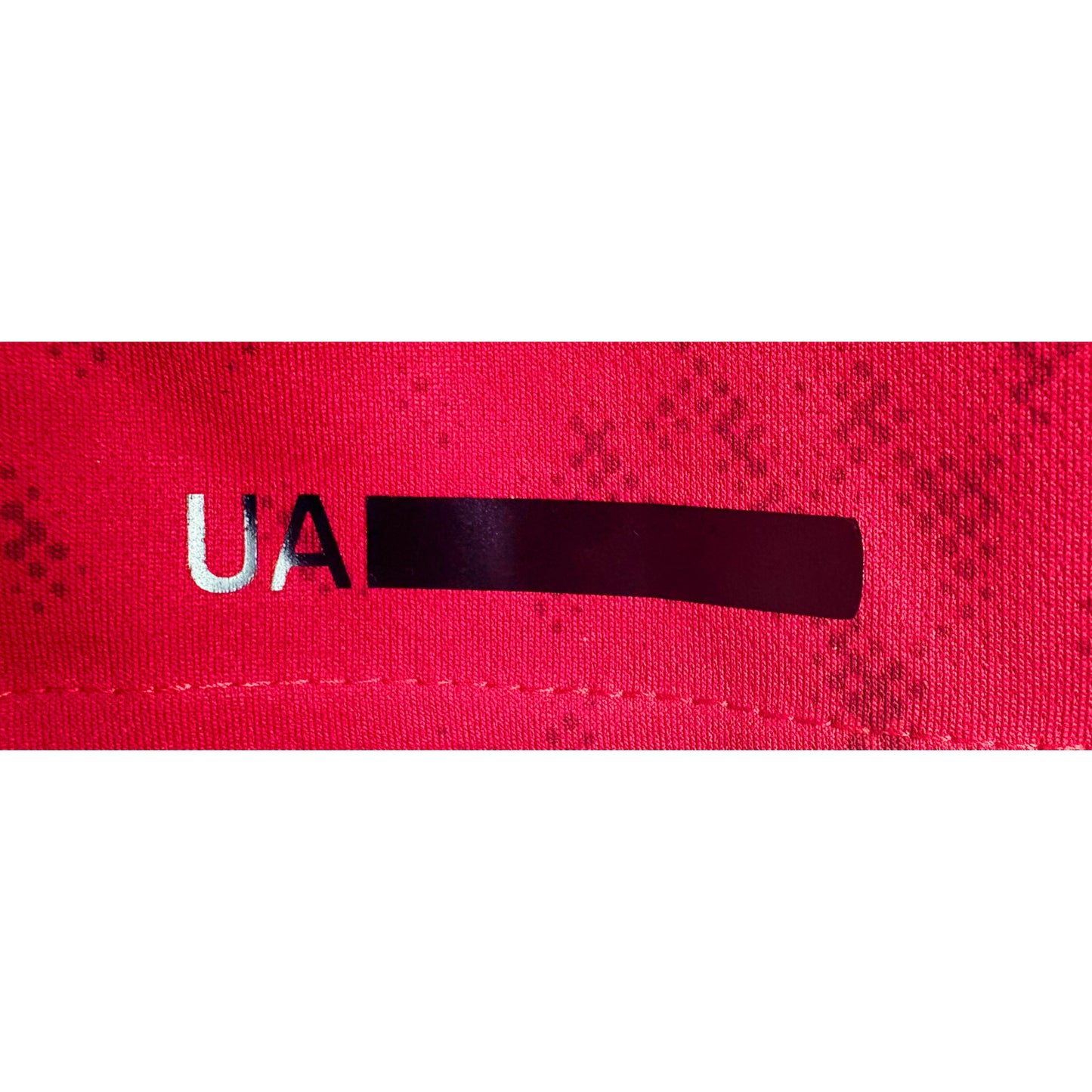 UNDER ARMOUR MEN'S ELITE PERFORMANCE TECH T-SHIRT | RED GRAPHIC PRINT | SHORT SLEEVE, MOISTURE-WICKING, QUICK-DRY | TRAINING & RUNNING