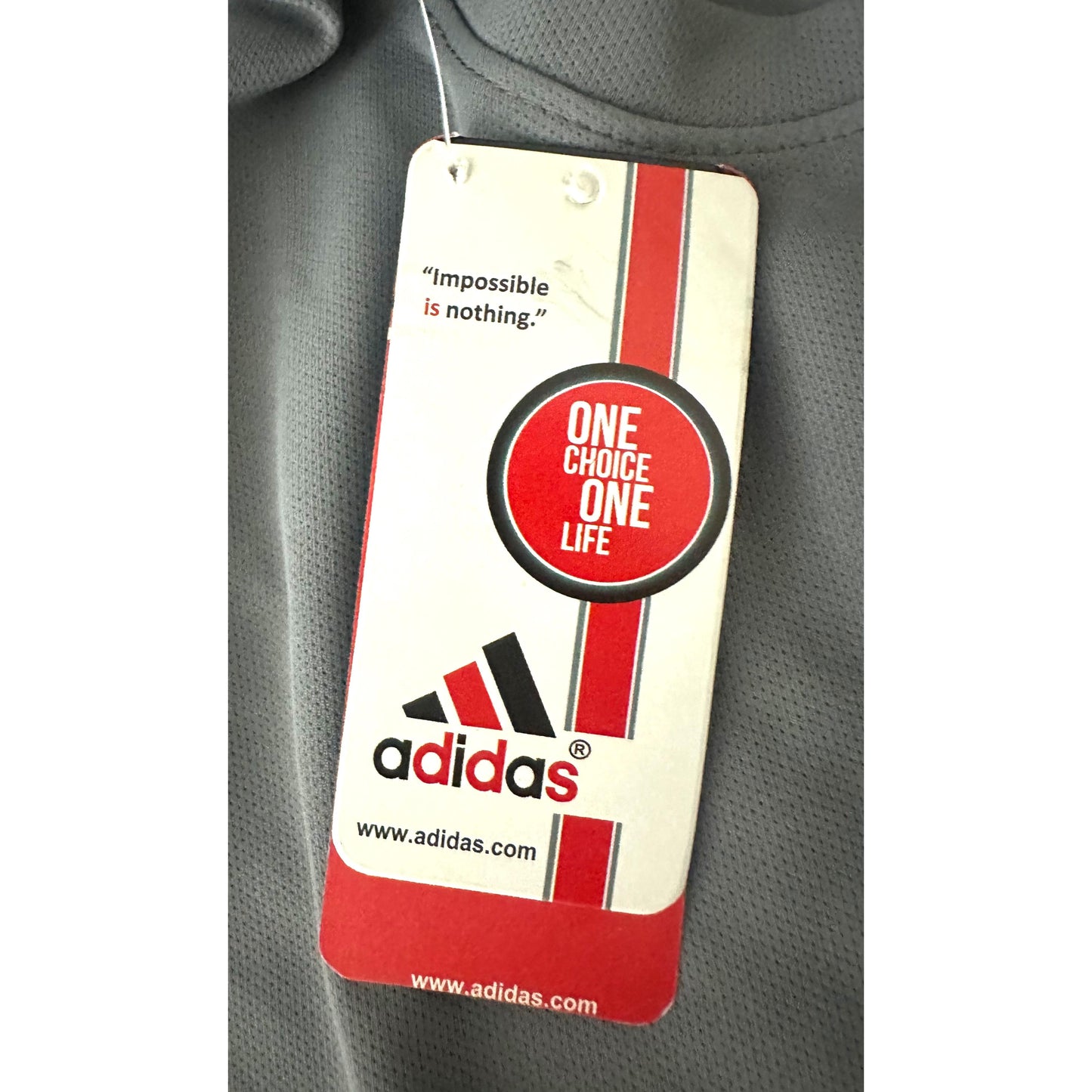 ADIDAS Elite Grey Performance Tee with Bold Dual-Stripe Shoulders | FeatherLite Breathable Fabric | Premium Activewear Essential