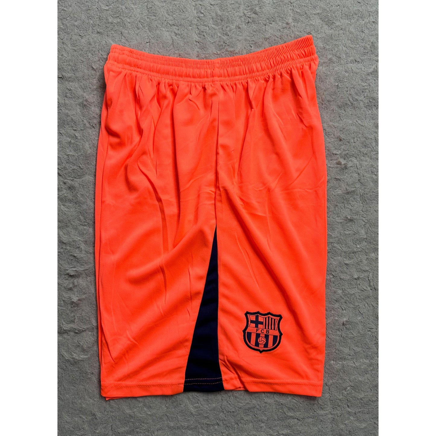 NIKE FC BARCELONA 25/26 FOOTBALL JERSEY KIT | ORANGE & BLACK