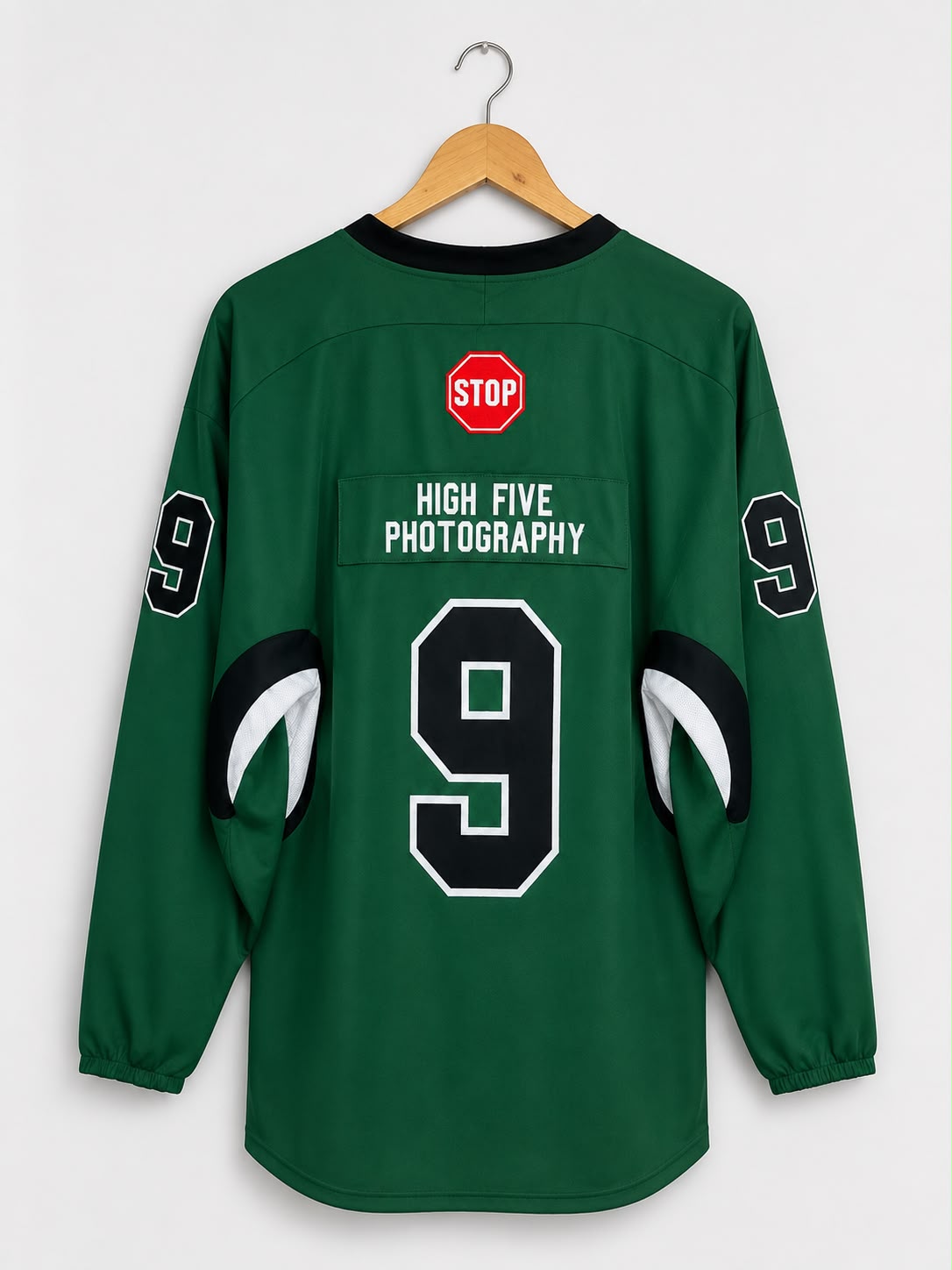 BMH Mustangs Ice Hockey Jersey – Forest Green | Premium Edition | Size 2XL