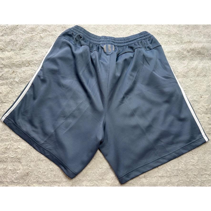 ADIDAS GREY WITH WHITE STRAP PREMIUM SHORTS SIZE XL