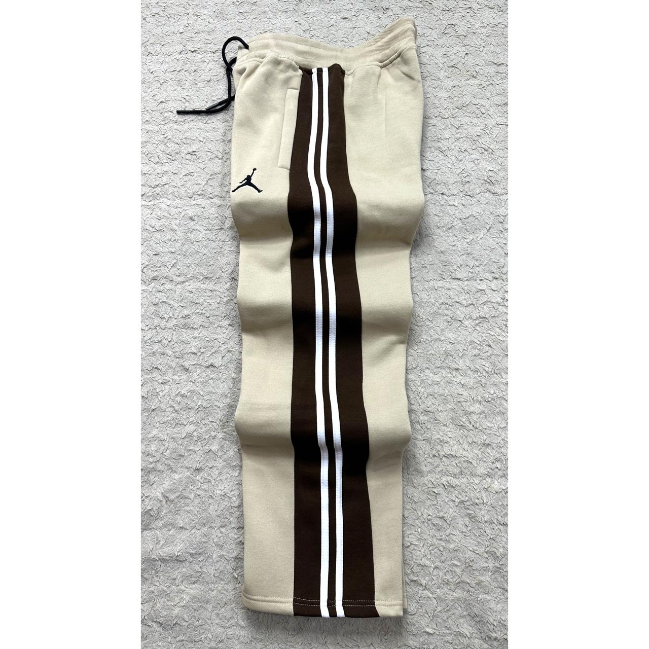 Jordan Heavy GSM Track Pants – Beige Elite Edition | Stylish & Durable Premium Wear