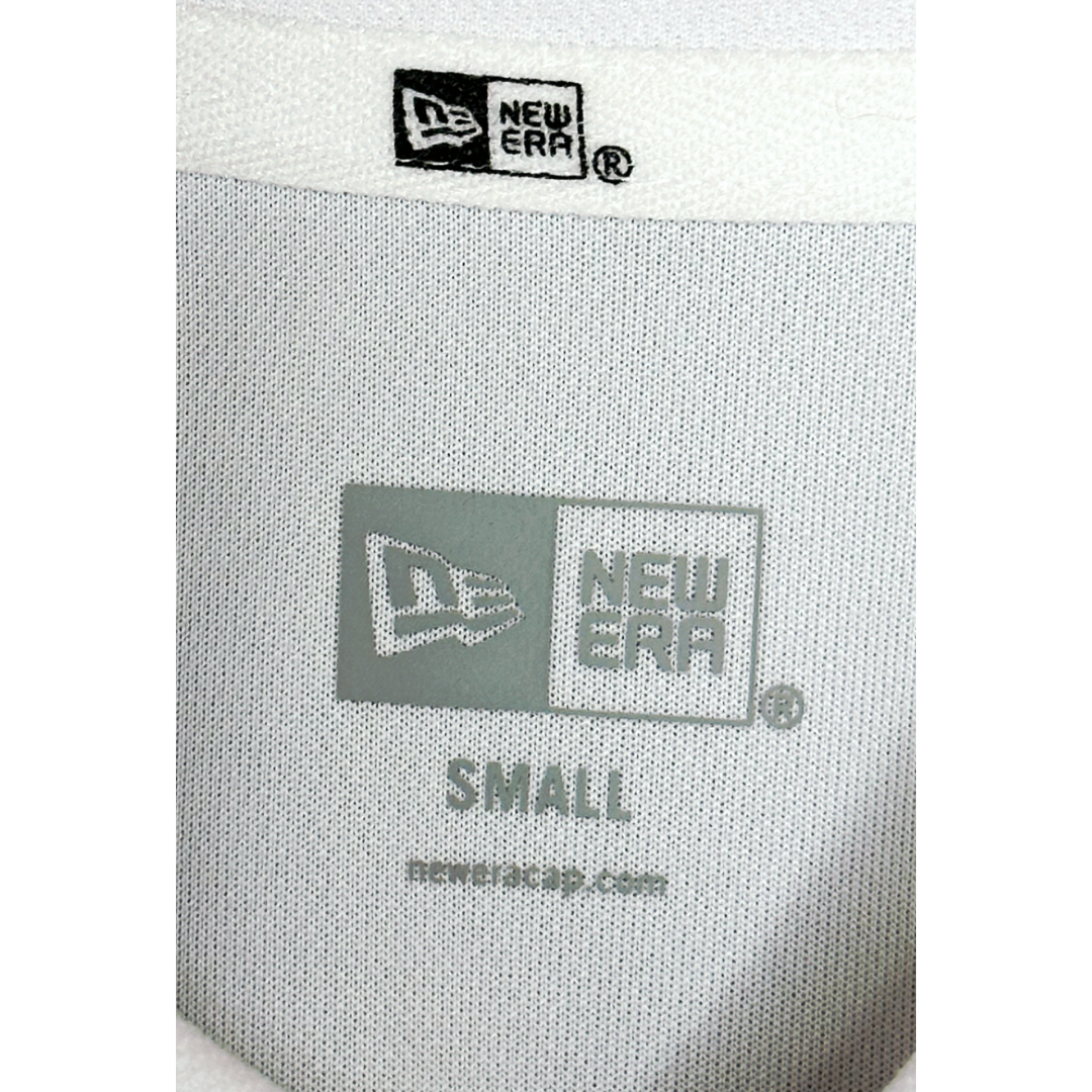 NEW ERA WHITE SIZE S POLO TEE