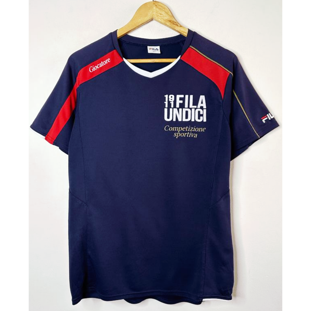 FILA BLUE L SIZE DRI FIT SPORTS TEE Brandhacker