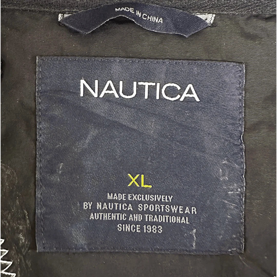 Previous Next NAUTICA BLACK SIZE XL WINDBREAKER SIZE: XL JACKET -