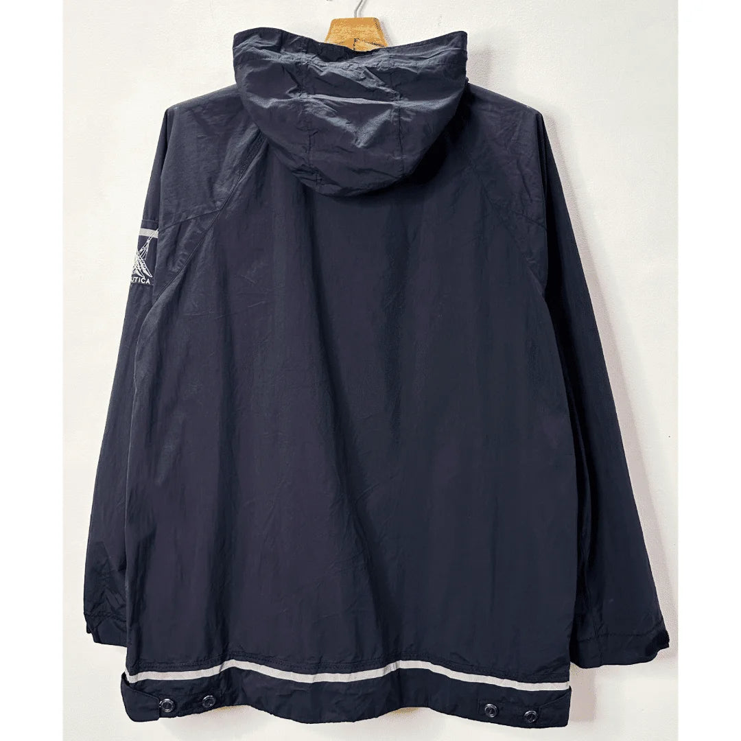 Previous Next NAUTICA BLACK SIZE XL WINDBREAKER SIZE: XL JACKET -