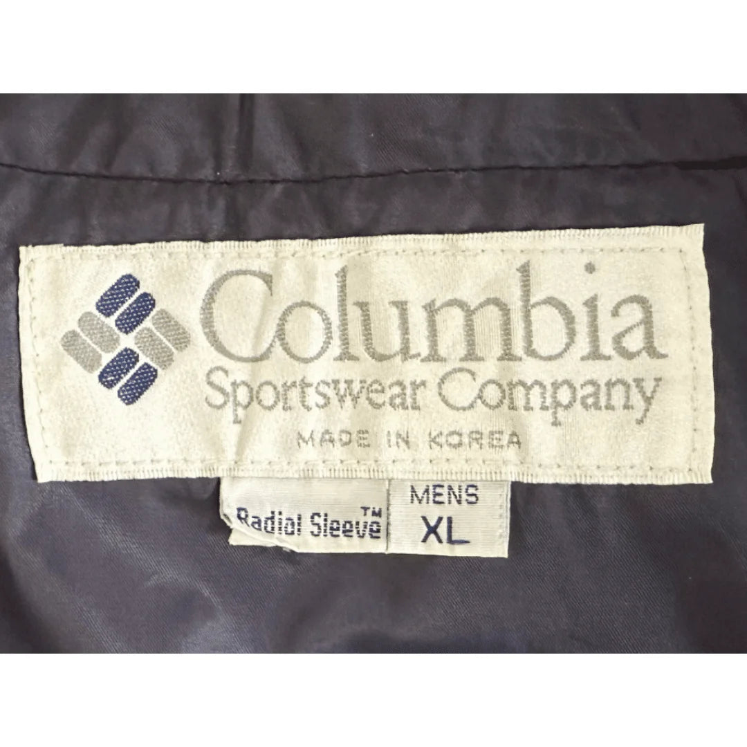 COLUMBIA BLACK SIZE XL WINDBREAKER SIZE: XL JACKETS