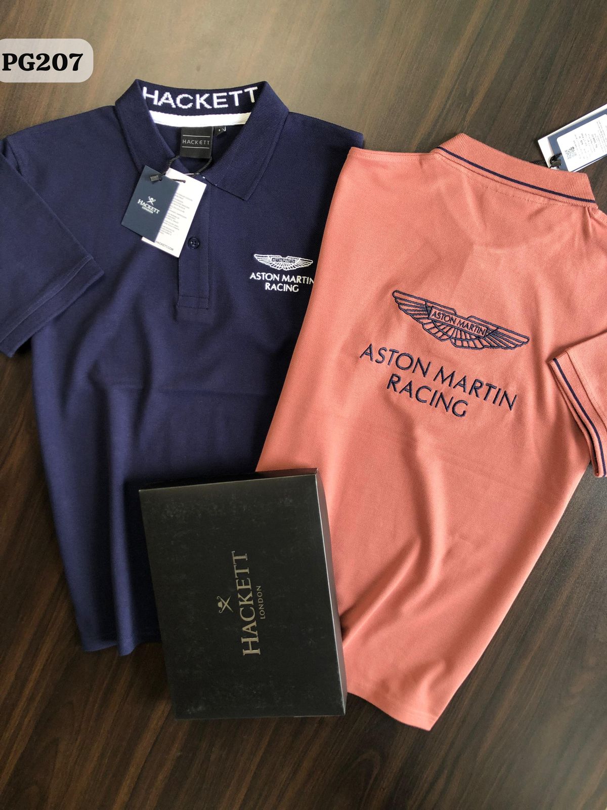 Hackett x Aston Martin Polo – Refined Rose Luxury Style