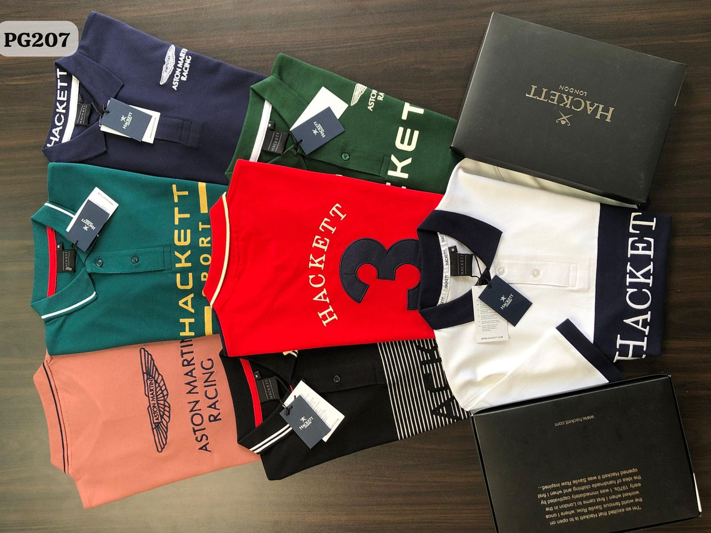 Luxury Hackett Polo Shirt – Bold Colorblock Edition