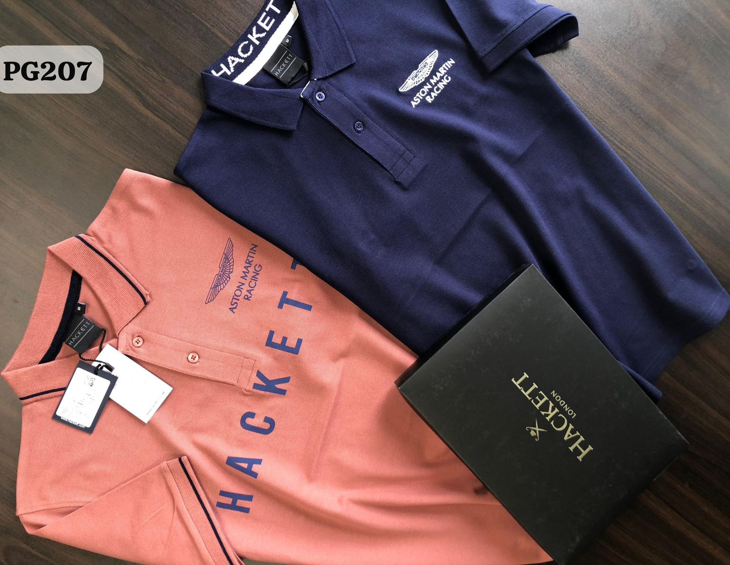 Hackett x Aston Martin Polo – Refined Rose Luxury Style