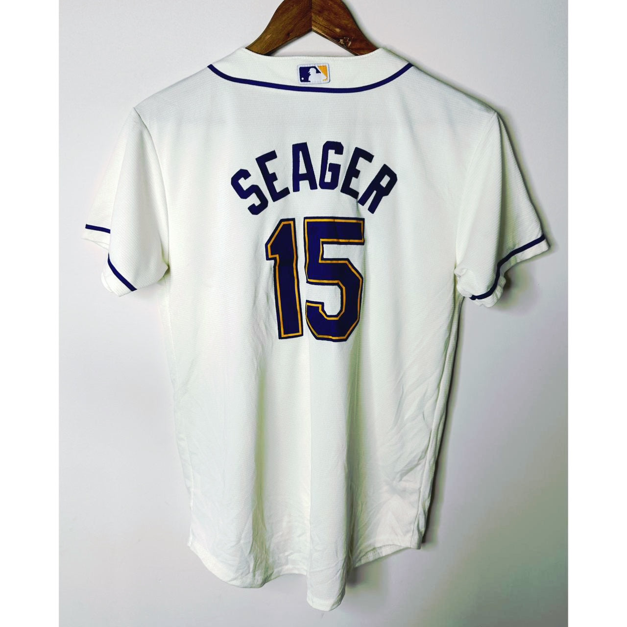 Majestic Seattle Mariners Cool Base Youth Home Jersey S Jersey