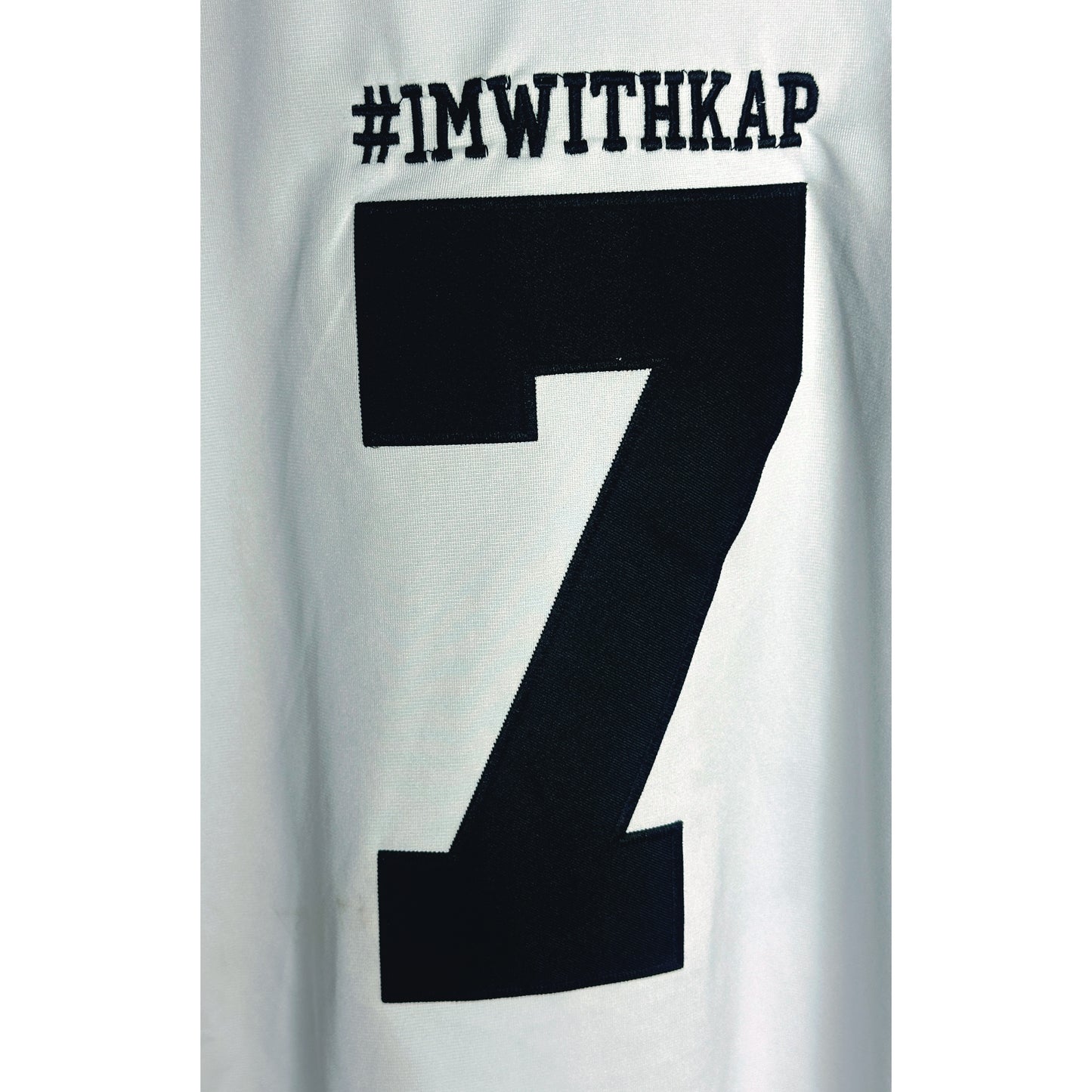 Colin Kaepernick #IMWITHKAP "I Know My Rights" Football Jersey - White