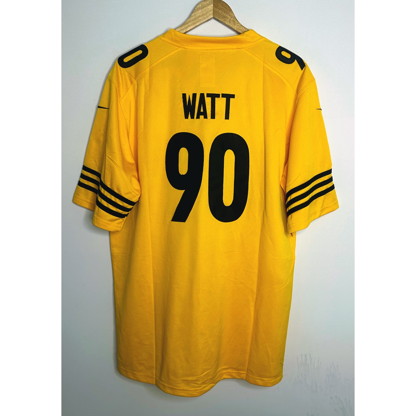 T.J. Watt Pittsburgh Steelers Nike "Color Rush" Jersey - Gold