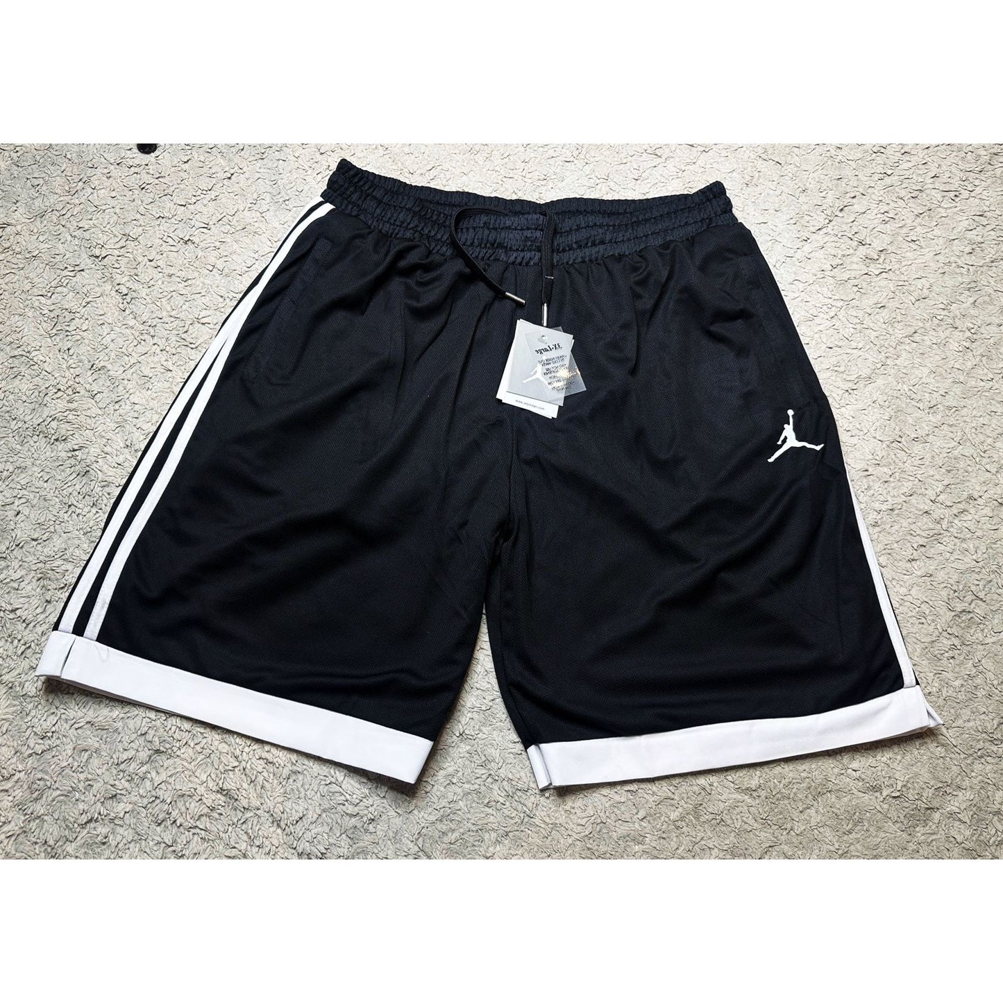 Jordan Jumpman Athletic Mesh Shorts – Blue-Black Colorblock