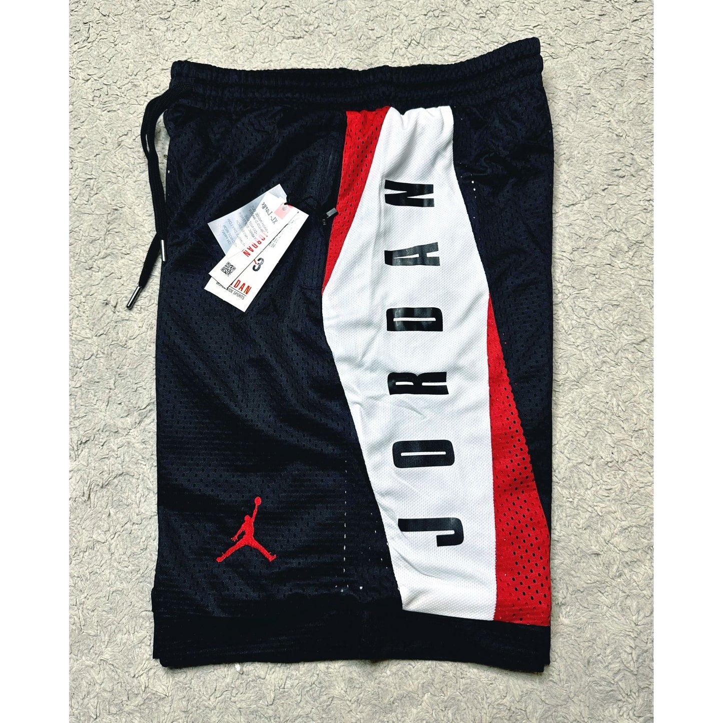 Jordan Dual Court Reversible Elite Shorts - Black/Red