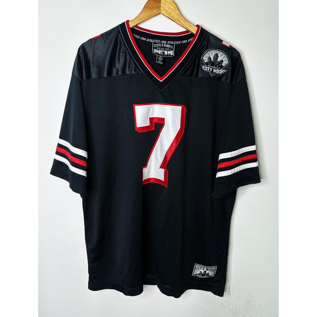 Rare Steve & Barry's City Wide Graphic Football Jersey #7 XL Jersey