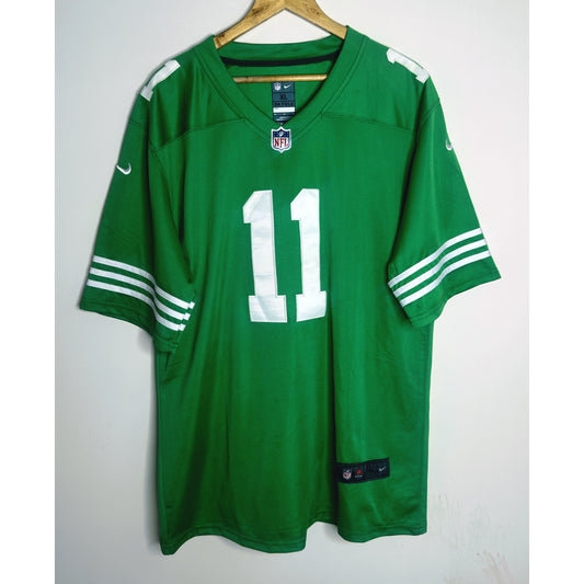 Carson Wentz Philadelphia Eagles Nike "Elite" Retro Kelly Green Jersey