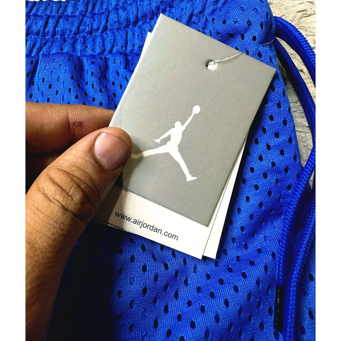 Jordan Blue Thunder Mesh Shorts