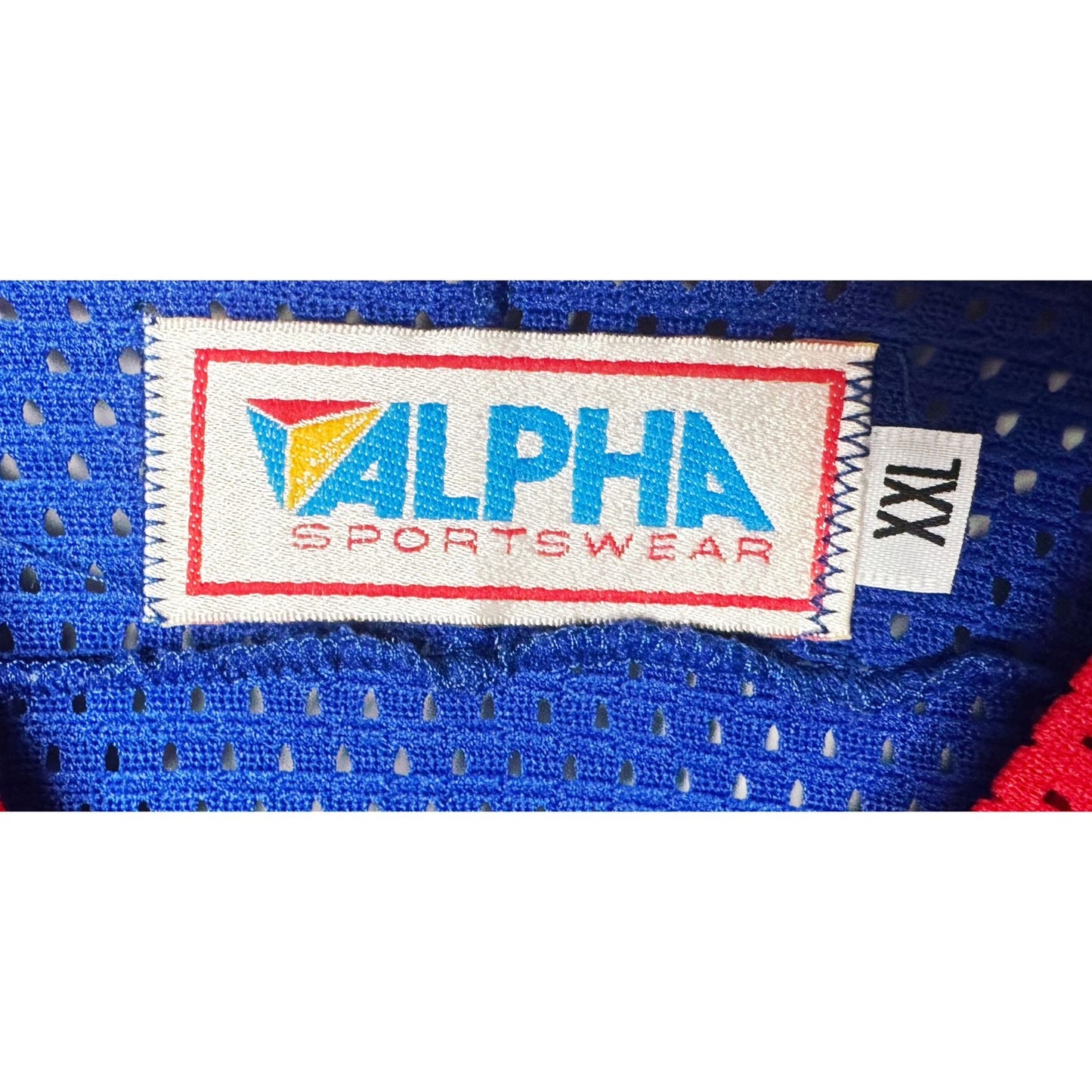 Rare Alpha Sportswear Blue Hockey Jersey - "Lombardo" Custom Graphic
