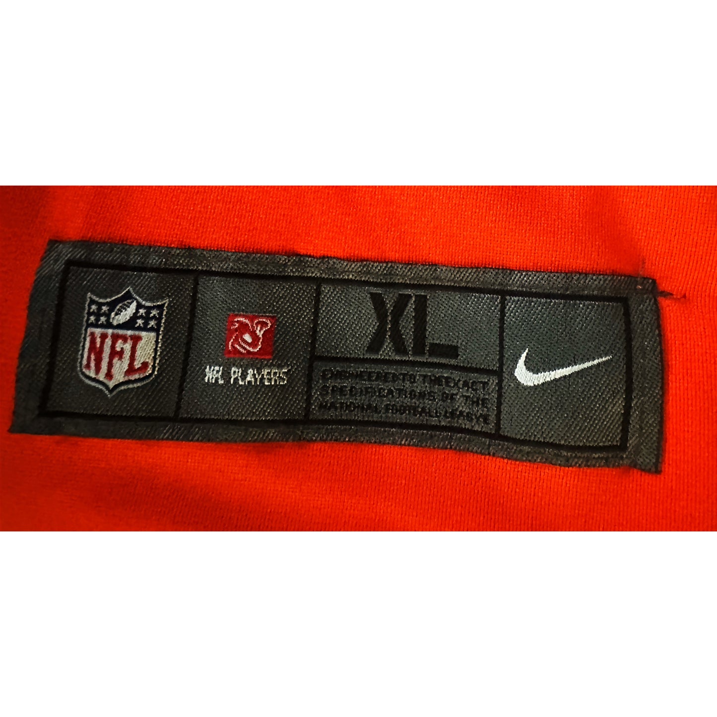 Nick Chubb Cleveland Nike Alternate Game Jersey - Orange