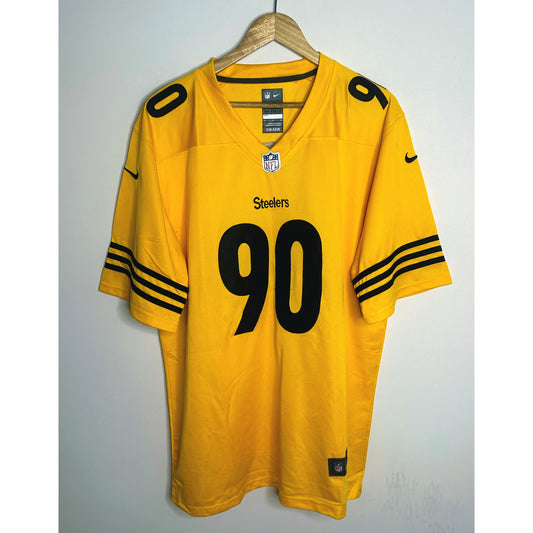 T.J. Watt Pittsburgh Steelers Nike "Color Rush" Jersey - Gold