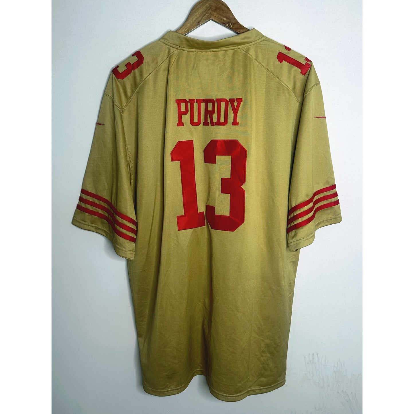 San Francisco 49ers Brock Purdy Nike Game Jersey - Scarlet