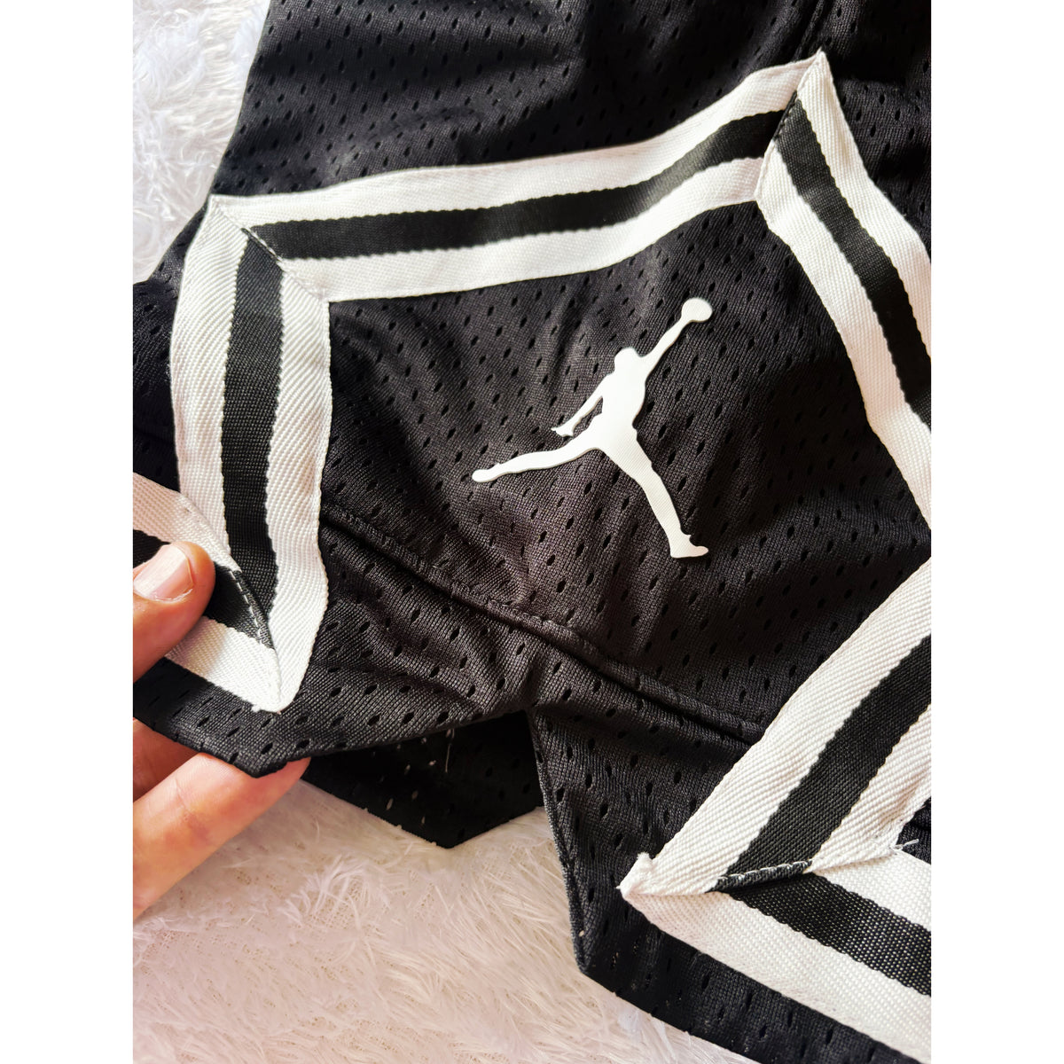 Jordan Signature Black Mesh Shorts